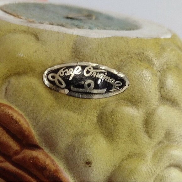 Vintage Josef Originals Hand Painted Bird Candle Holder Figurine Small - Picture 7 of 10